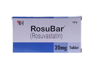 Picture of Rosubar 20mg Tab 10x1s